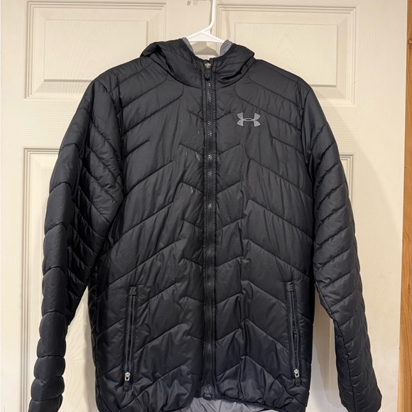 Under Armour Men's Black Quilted Puffer Jacket